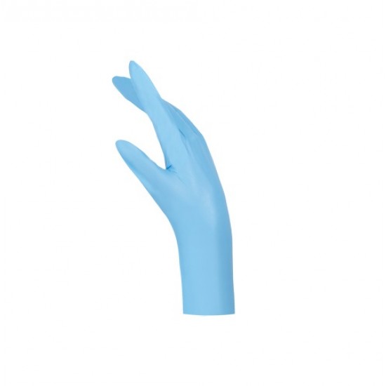 Soft Care Vivid Nitrile Examination Gloves REF110.271L - Light Blue Size Large - 100pcs