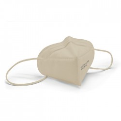 FFP2 protective face mask gentle care – Ecru 1 pc.