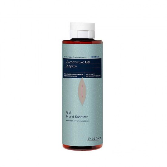 Korres Gel Hand Sanitizer Antiseptic 250ml Natural