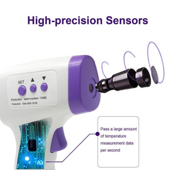 Infrared forehead thermometer SSA Electronic HG01