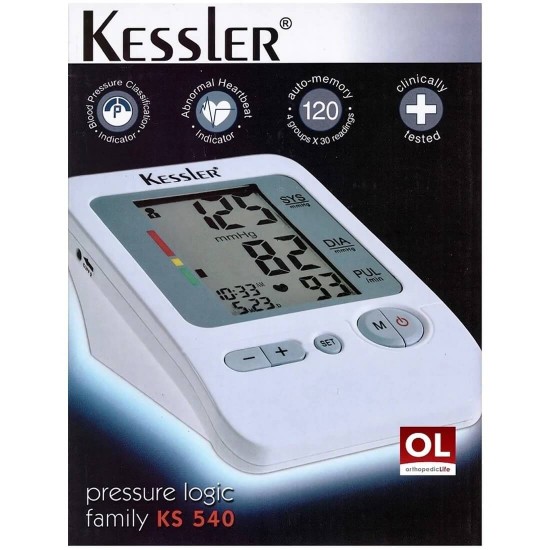 KESSLER Pressure Logic Family KS-540 Automatic blood pressure monitor with arm KESSLER Pressure Logic Family KS-540 Automatic blood pressure monitor with arm
