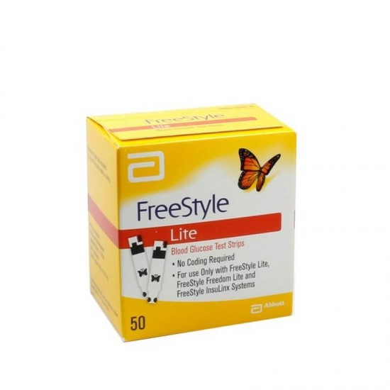 ABBOTT FreeStyle Lite 50 blood glucose test strips ABBOTT FreeStyle Lite 50 blood glucose test strips
