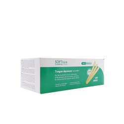 Soft Care 100.015.IS Wooden tongue depressor sterile 150mm x 17mm 100 pieces