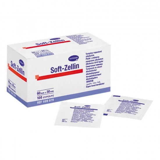 HARTMANN Soft Zellin Alcohol swabs 100pcs