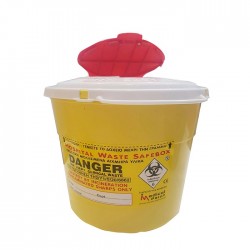 Bournas Medicals 127.007.3 2.5 liter sharps container