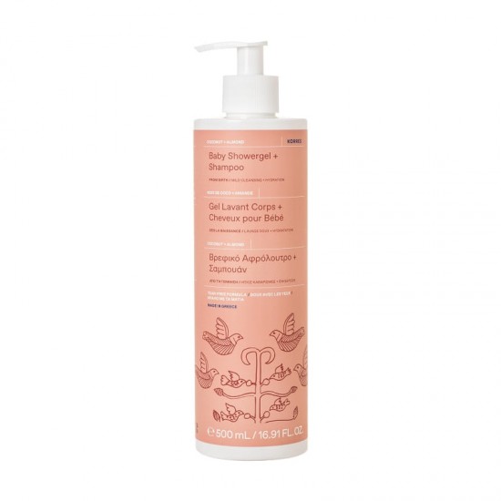 KORRES Baby Shower Gel and Shampoo 500ml KORRES Baby Shower Gel and Shampoo 500ml