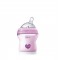 CHICCO Plastic Silicone Baby Bottle Natural Feeling Pink 0m+ (80811-11) 150ml