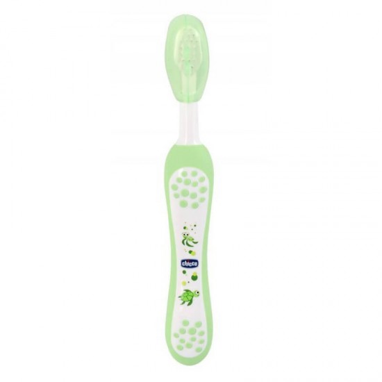 CHICCO Toothbrush Green 6 months+