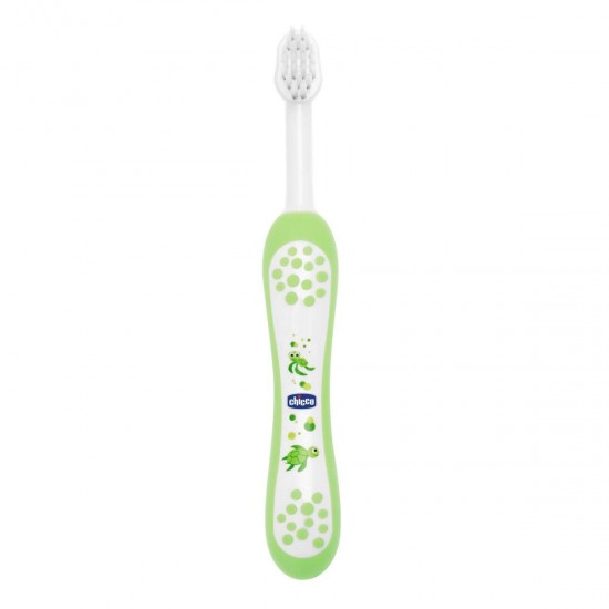 CHICCO Toothbrush Green 6 months+