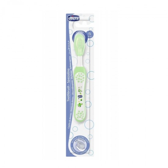 CHICCO Toothbrush Green 6 months+