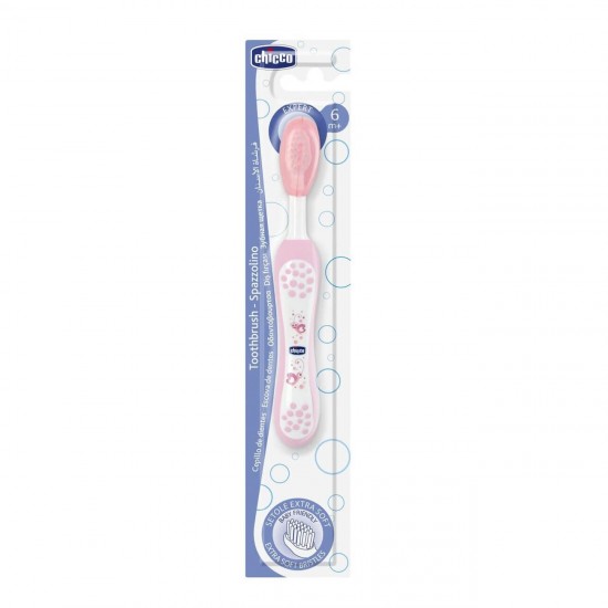 CHICCO Toothbrush Pink 6 months+