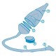 PHYSIOMER Baby Nasal Aspirator Kit Συσκευή Ρινικής Απόφραξης + 5 Προστατευτικά Φίλτρα