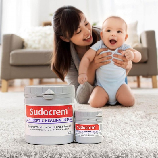 SUDOCREM Antiseptic Healing Cream For Nappy Rash, Eczema, Burns and more 250g