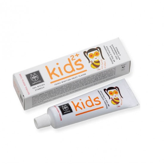 APIVITA Natural Dental Care KIDS 2+ Παιδική Οδοντόκρεμα με Ρόδι & Πρόπολη 50ml