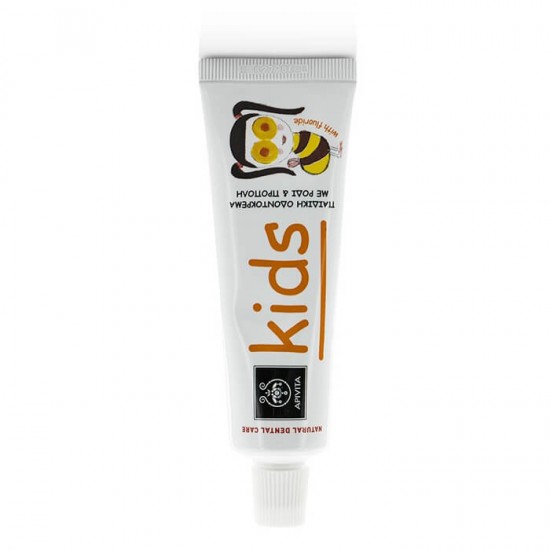 APIVITA Natural Dental Care KIDS 2+ Childrens Toothpaste with Pomegranate & Propolis 50ml APIVITA Natural Dental Care KIDS 2+ Children's Toothpaste with Pomegranate & Propolis 50ml