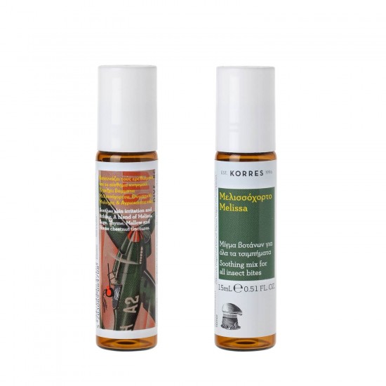 KORRES Melissa Amestec liniștitor pentru Insecte Bites Roll-on 15ml