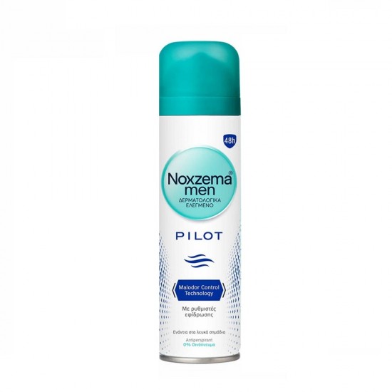 NOXZEMA Spray Pilot Αποσμητικό με ρυθμιστές εφίδρωσης 150ml