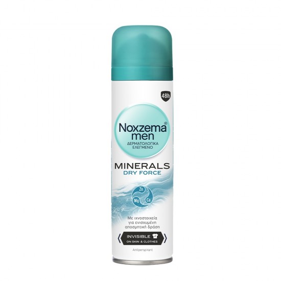 NOXZEMA Men Aποσμητικό Σπρέι Minerals Dry Force 150ml