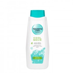 NOXZEMA Men Cool Move 3 in 1 Shower Gel for Body, Face & Hair 750ml