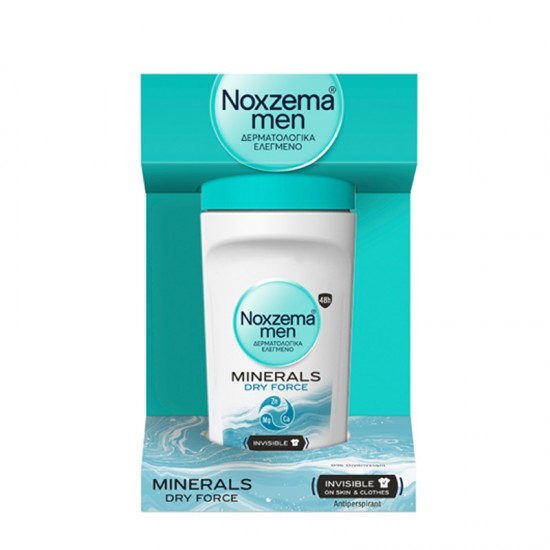 NOXZEMA Roll-On Deodorant for Men Minerals Dry Force 50ml NOXZEMA Roll-On Deodorant for Men Minerals Dry Force 50ml