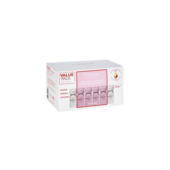 Foltene Pharma Hair & Scalp Treatment for Women Value Pack 24 ampoules