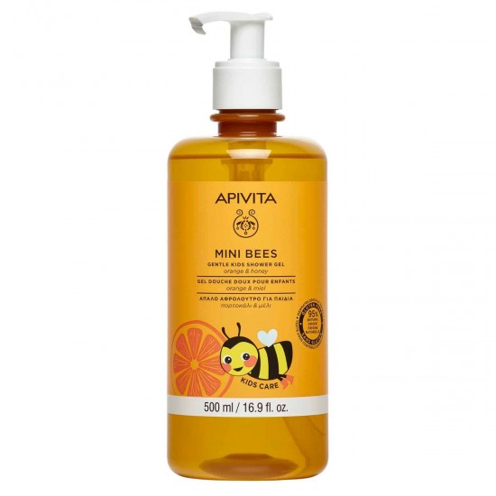 Apivita Mini Bees Gentle Kids Shower Gel Orange & Honey 500 ml