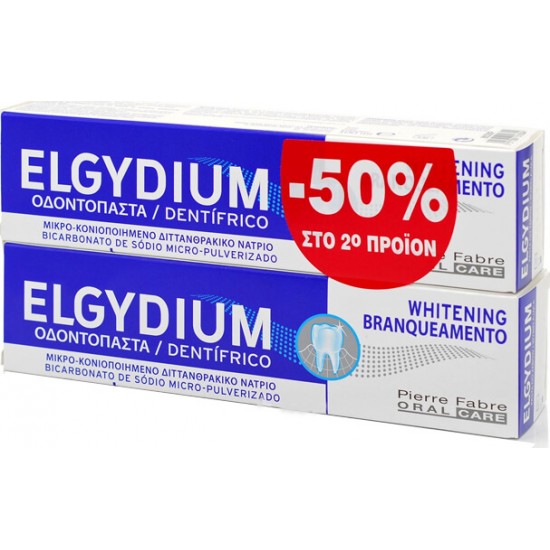 Elgydium Whitening toothpaste 2 x 100 ml