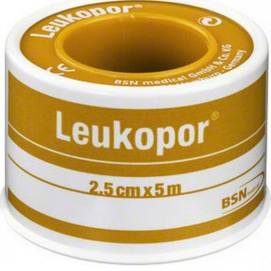 BSN Medical Leukopor Bandage Tape 2.5cm x 5m