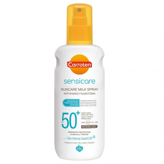 Carroten Sensicare Suncare Milk Spray SPF50+ 200 ml