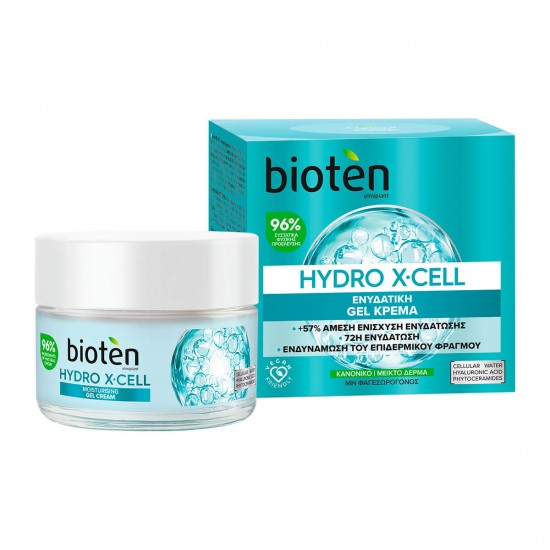 Bioten Moisturizing 72h Day Gel Suitable for Normal/Combination Skin 50ml