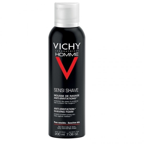 Vichy Homme Shaving Foam 200 ml