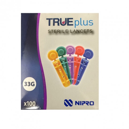 NIPRO TRUEplus Sterile Lancets 33G 100pcs