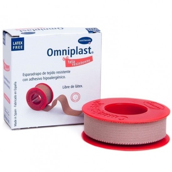 Hartmann Omniplast First Aid Cloth Tape 1.25cm x 5m