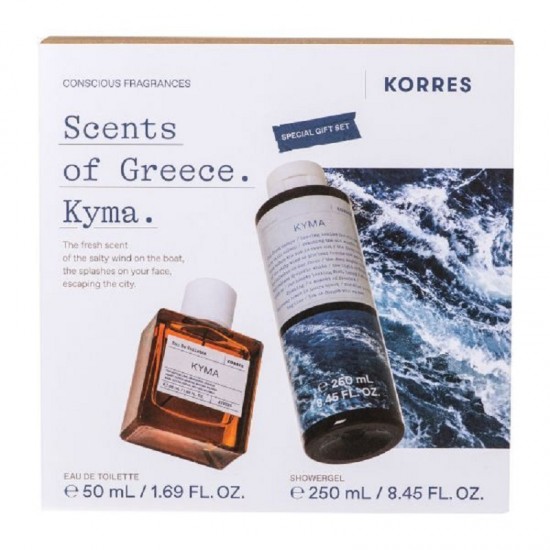 Korres Kyma Eau De Toilette 50 ml + Shower Gel 250 ml