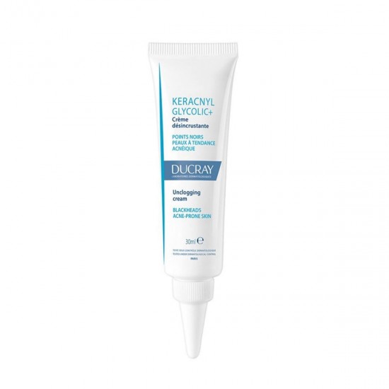 Ducray Keracnyl Glycolic+ Unclogging Cream 30 ml