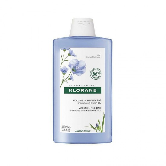 Klorane Linum Volumising Shampoo with Organic Flax 400 ml