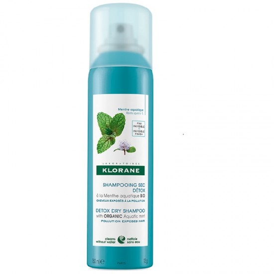 Klorane Aquatic Mint Dry Shampoo 150 ml