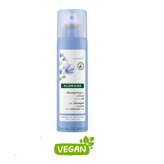 Klorane Linum Dry Shampoo with Organic Flax 150 ml