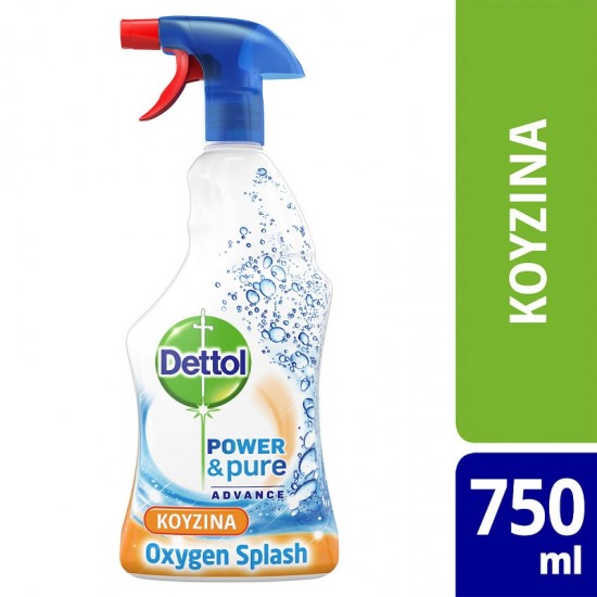 Dettol Oven Cleaner Power & Pure Kitchen Spray 750ml