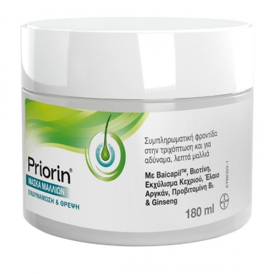 Priorin Hair Mask Strengthening & Nourishing Hair Mask 180ml