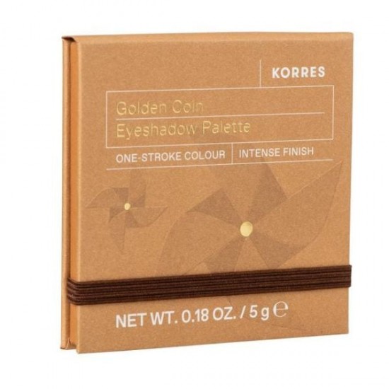 Korres Eye Shadow Palette in Solid Form Golden Coin 5gr