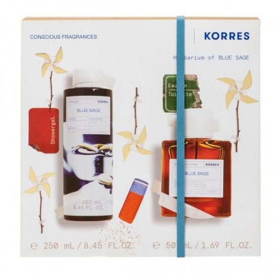 Korres Herbarium Of Blue Sage edt 50ml & ShowerGel 250ml