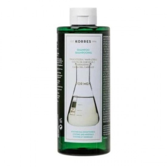 Korres Cystine & Minerals Shampoos Against Hair Loss for Fragile, Αντι-Θραύση Hair 400ml FOR MENS