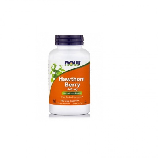 Now Foods Hawthorn Berry 540mg 100 veg. caps