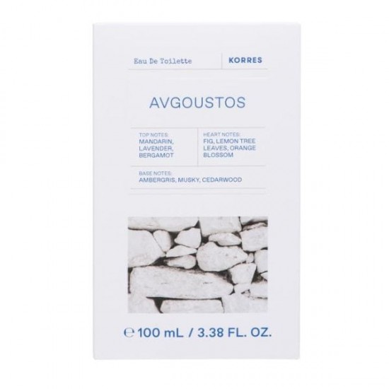 Eau de Toilette for Her Korres, Avgoustos, 100 ml.