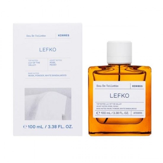 Eau de Toilette for Her Korres, Lefko, 100 ml.