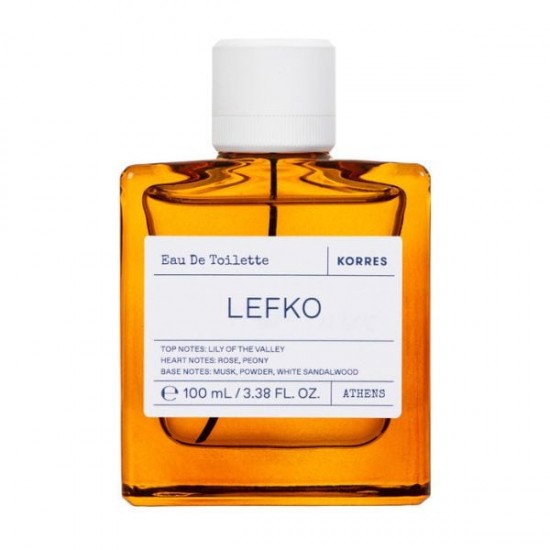 Eau de Toilette for Her Korres, Lefko, 100 ml.