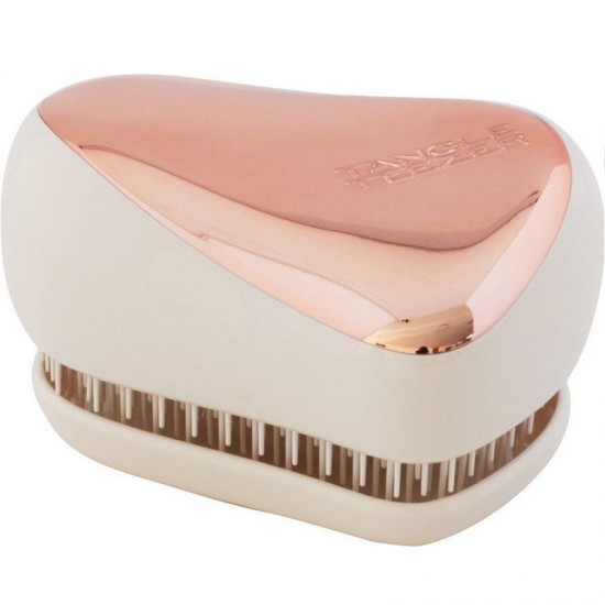 Tangle Teezer Compact Styler Rose Gold / Ivory Brush Hair for Detangling