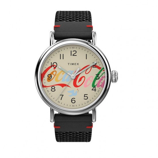 Timex Standard Coca-Cola 1971 Unity Coke Limited Edition Watch TW2V26000