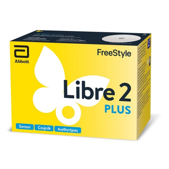 Abbott Free Style Libre 2 Plus Glucose Measurement Sensor with Bluetooth